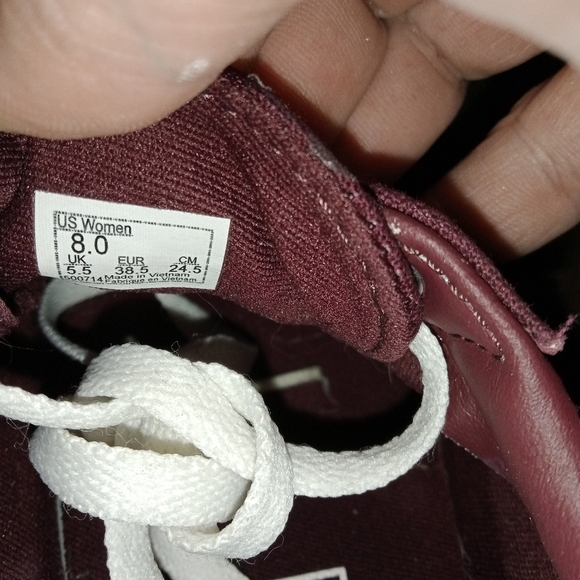 Vans Ward Canvas Burgundy - Picture 3 of 4